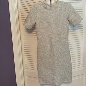 Grey mini dress